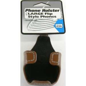  FONE GEAR BROWN LARGE for FLIP STYLE PHONES Electronics