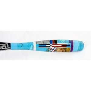  Southwestern Style Turquoise Inlay Letter Opener 