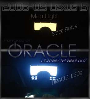 Lexus IS250 IS ORACLE LED Bulbs Interior Map Dome Light  