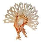   PEACOCK PUZZLE Bird Woodcraft Model Educational Building Toy Gift 12
