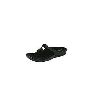  Aetrex   Labella (Black Leather)   Footwear Sports 