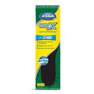 Dr. Scholls Odor X Odor Fighting Insoles, 1 Pair Packages (Pack of 4)