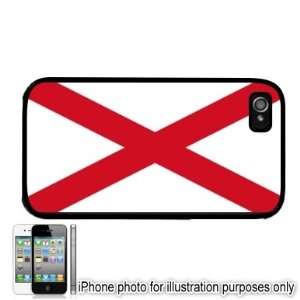   Alabama State Flag Apple iPhone 4 4S Case Cover Black 