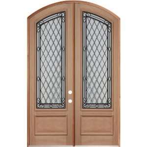  Classic Estate Doors 75251 D50 PR UM LH Arch Diamond Glass 