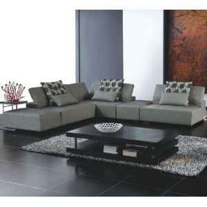  Modern Contemporary Fabric Sectional Sofa