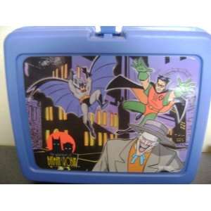    Collectible Batman and Robin Lunch Box and Thermos 