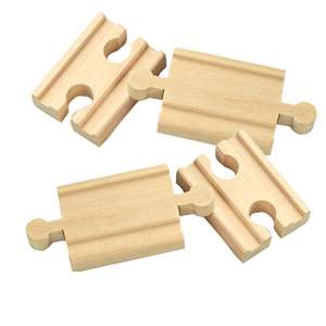 New Wooden 4 pc 2 MM FF Train Track Adapter Set Thomas  