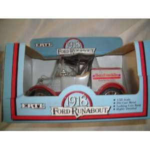 Ertl 1918 Ford Runabout Ben Franklin Toys & Games