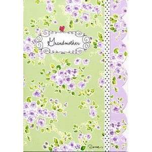  Happy Birthday Greeting Card Grandmother Lavender and 