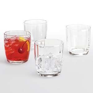  Optic Double Old Fashioned Glass (Set of 4) Kitchen 