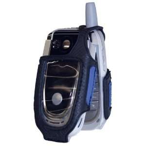  Body Glove Fusion for Motorola V600   Black/Blue Cell 