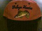 WALLEYE QUEEN baseball hat fishing cap plaid Toledo OHIO charter boat
