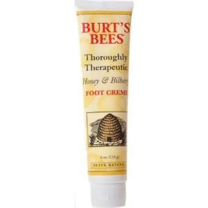  Burts Bees Foot Creme, Honey & Bilberry, 4 Ounce Tubes 