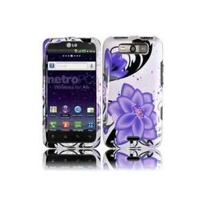  LG MS840 Connect 4G Graphic Case   Violet Lily (Package 