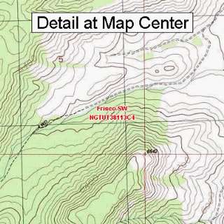   Map   Frisco SW, Utah (Folded/Waterproof)
