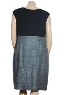 NEW Anne Klein Knit Woven Combo Dress Sz 18W $129  
