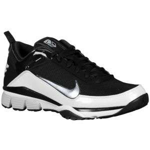 Nike Air Elite Pregame   Mens   Baseball   Shoes   Black/Silver/White