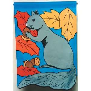  Grey Squirrel Outdoor Appliqued Flag 28 x 40 Patio 