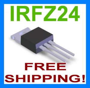 IRFZ24N IRFZ24 HEX Power MOSFET N Channel 17A 55V  
