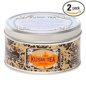 Kusmi Chocolate, 4.4 Ounce Tins (Pack of Grocery & Gourmet Food