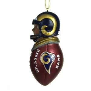 St. Louis Rams Nfl Team Tackler Player Ornament (4.5 African American 