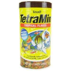 TETRA STAPLE 7.06 OZ TROPICAL FLAKES FISH FOOD TETRAMIN  