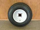 20.5X8.0 10 Trailer Tire 6 ply on NEW 4 Hole Wheel