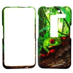  LG ESTEEM MS910 JUNGLE FROG HARD PROTECTOR SNAP ON COVER 