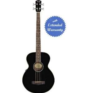  Fender BG 31 Acoustic Electric Bass with Gear Guardian 