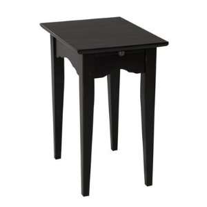  Westport Candle Table in Distressed Black by Cooper 