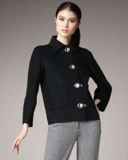 Zip Front Wool Jacket  