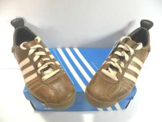   LEA VINTAGE SNEAKERS MEN SHOES COFFEE/GOLD 012596 SIZE 5 NEW IN  