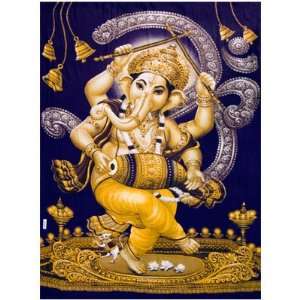  God Ganesh Rayon Tapestry
