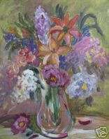 Lillies by Anna S. Ray   oil   floral  