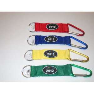  Class of 2012 Key Chains with Clip (4pack) Sports 
