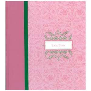  Baby Butterfly Pink Scroll Baby Book 