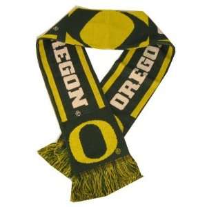   Oregon Ducks College Sports Warm Woven Knit Stripe Team Scarf Sports
