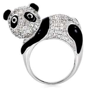  Papayas Panda Cocktail Ring Emitations Jewelry