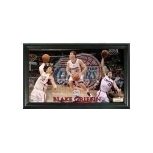 Los Angeles Clippers Blake Griffin Panoramic 12x20 Frame 