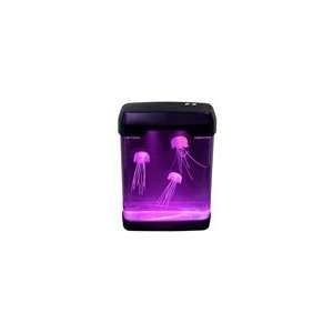  Led light Multi Colored LED Animated Jellyfish Lamp (Black 