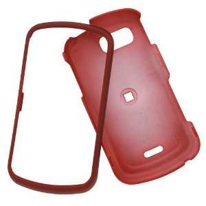  For Samsung Moment M900 Hard Plastic Case Cover Red 