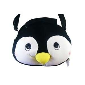 Ganz Rosy Cheeked Plush Penguin Purse   Penguin Pouch 