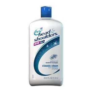  Head & Shoulders Shampoo Classc Cln Size 33.9 OZ Beauty