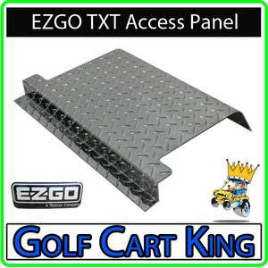 NEW EZGO TXT Golf Cart Diamond Plate Access Panel  