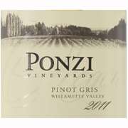 Ponzi Pinot Gris 2011 