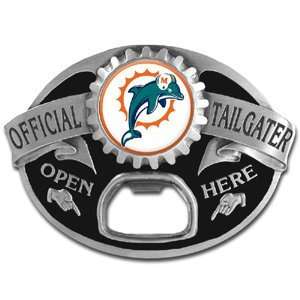  Miami Dolphins Tailgater Bottle Opener Buckle Sports 