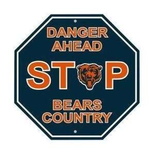   Sign   NFL Football   Chicago Bears Danger Ahead