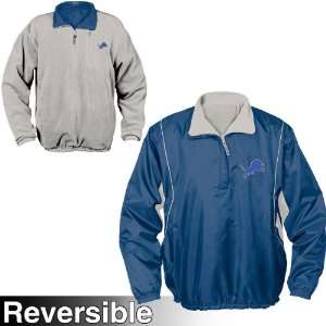  Nfl Detroit Lions Field Idol Reversible Fleece Jacket 