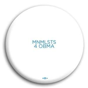 Unofficial Obama *Minimalists for Obama* Campaign Button 