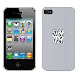 com Star Trek the Movie Logo on Verizon iPhone 4 Case by Coveroo  